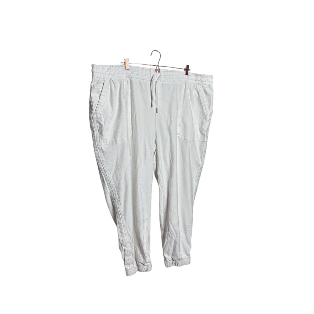 ATHLETA‎ Farallon Jogger Women's Size 3XL Magnolia White 988043